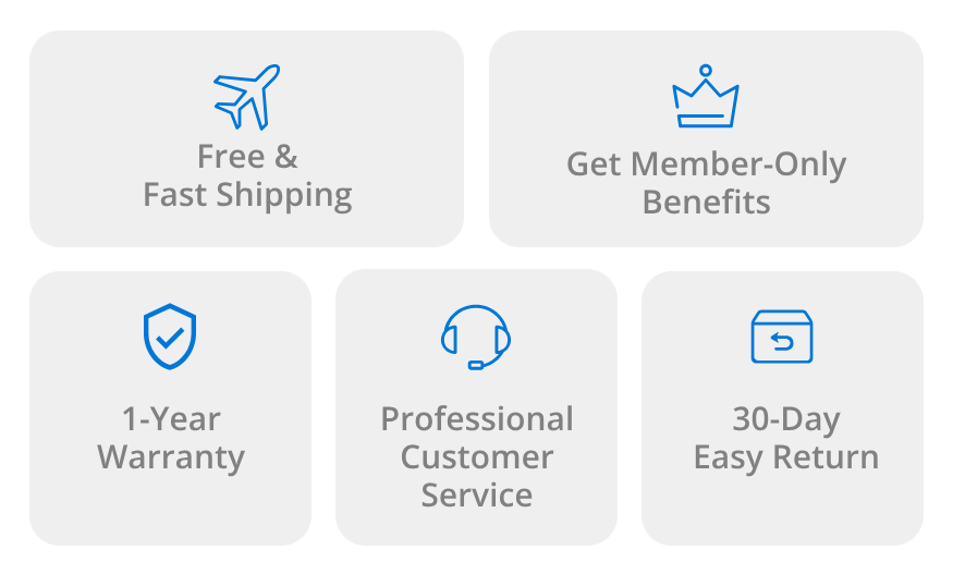 Why choose the official store